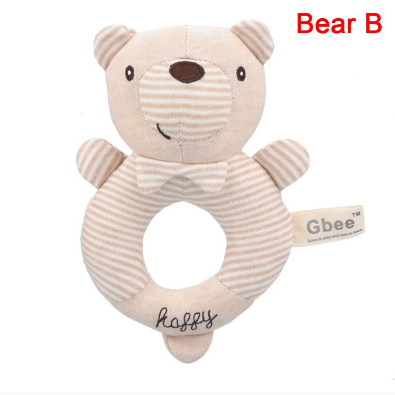 1Pc Baby Rasseln Weiche Karikatur Nette Plüsch Ebene Rasseln Spielzeug Art Pädagogisches Handbells Weiche Kleinkind Baby Komfort Spielzeug: C2