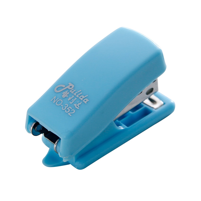 Instrukcja mini zszywacz z zszywki, 2-12 arkuszy 80g PAPIER robić KOPIOWANIA przydatne mini zszywacz dla studenta biurowe wiążące biurowe dostaw