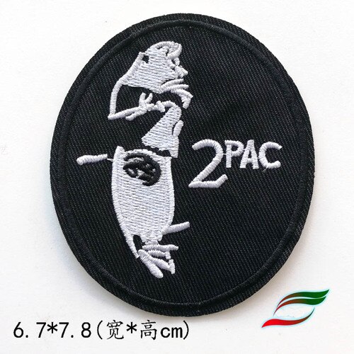 Punk Rock Band Grappige Patroon A226 Terug Lijm Geborduurde Kleding Steken Decoratie Patch Kinderkleding Accessoires: 9