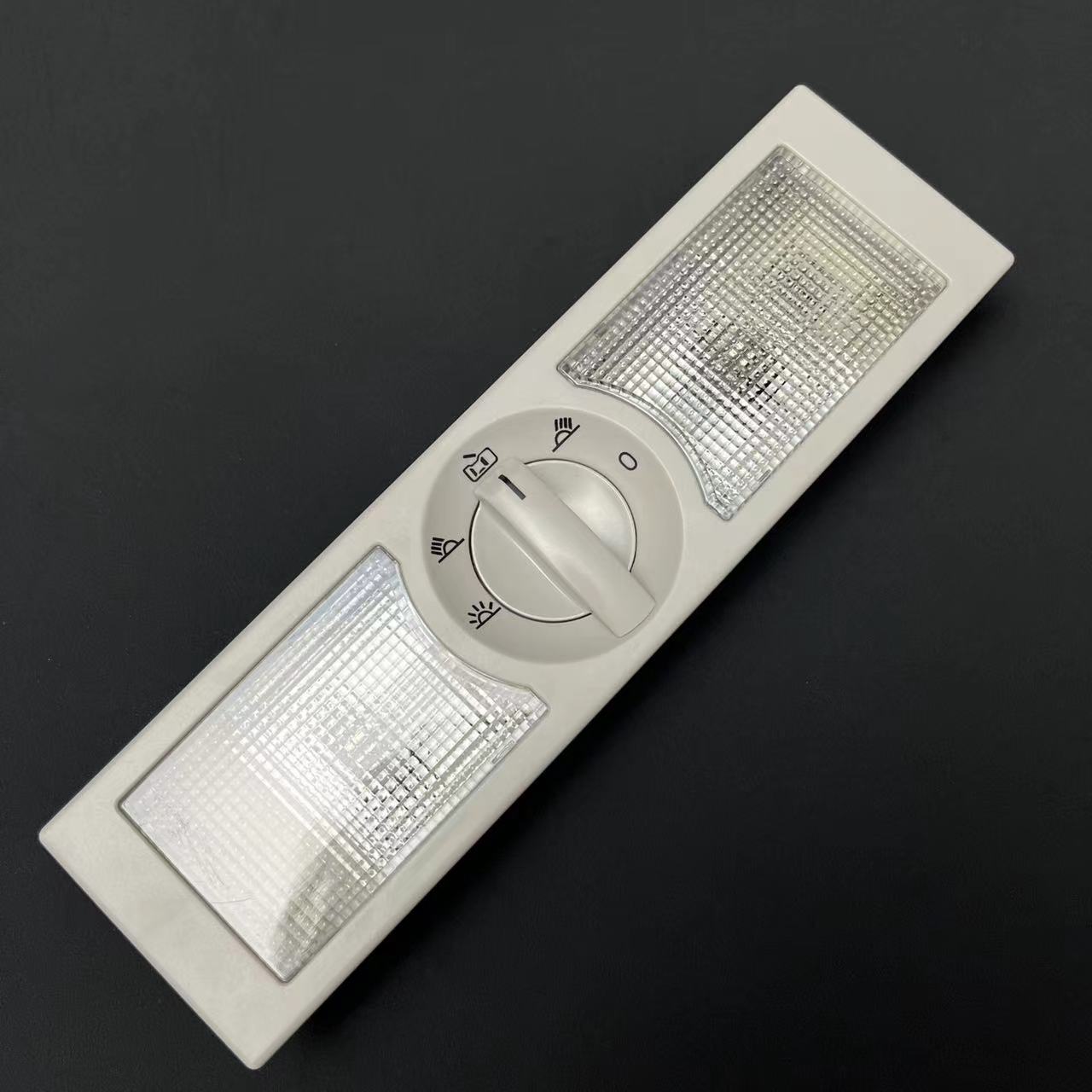 Gray Dome Reading Light Lamp Switch For VW Polo 9N 2002 6QD 959 613 Y20 34D 959 613 6Q0959613 6Q0947291 6Q0 947 291: Cold White