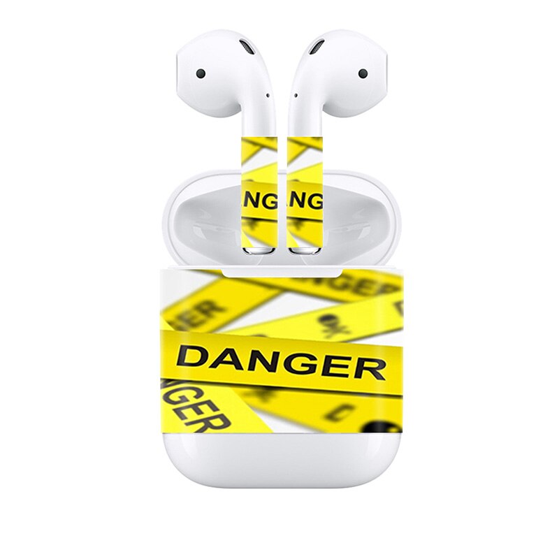 Custom Skin Sticker for Apple AirPods for Earphone Headset Vinyl Decal: 0905