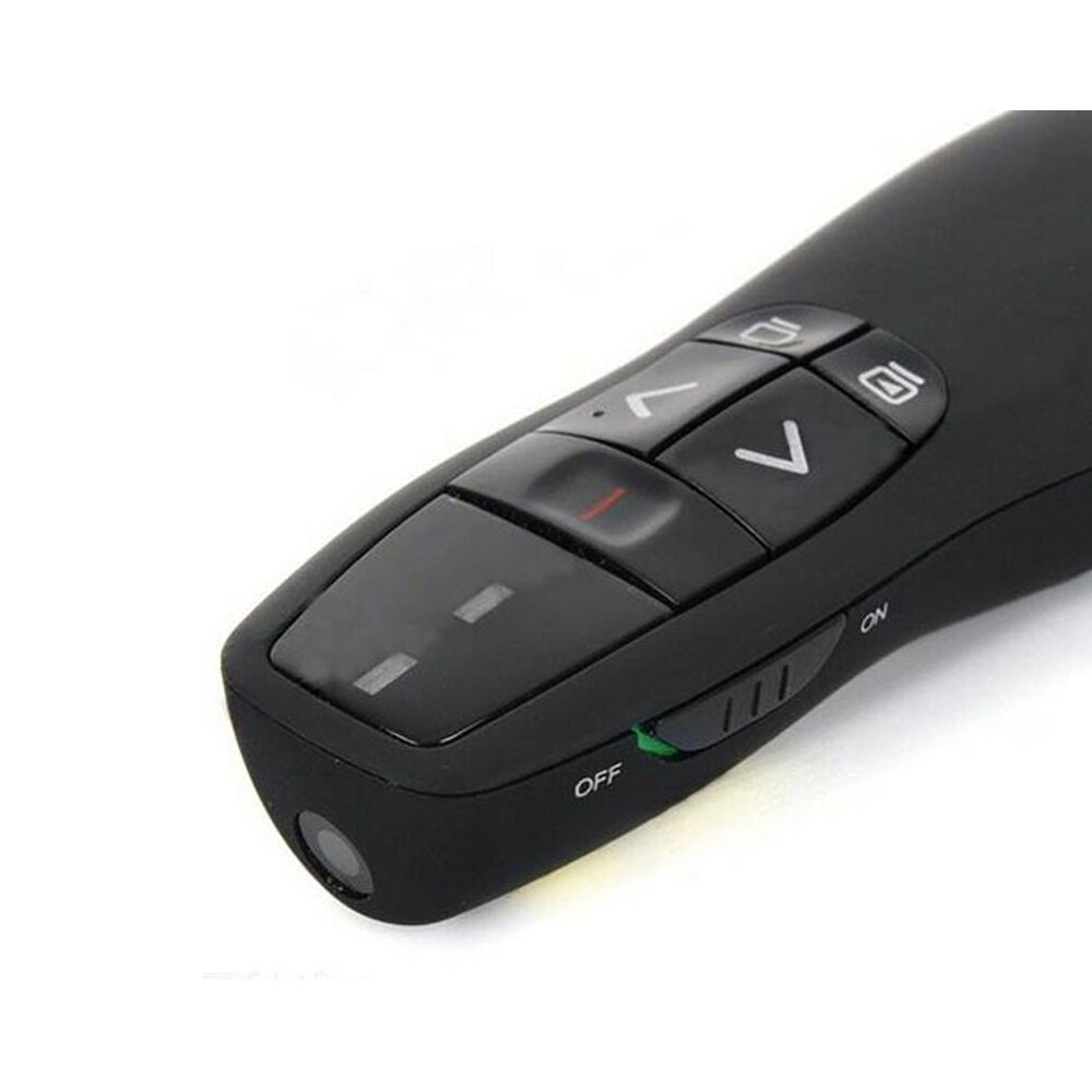 Puntero inalámbrico USB PowerPoint para presentador, mando a distancia PPT, bolígrafo para presentaciones PowerPoint teacher R400