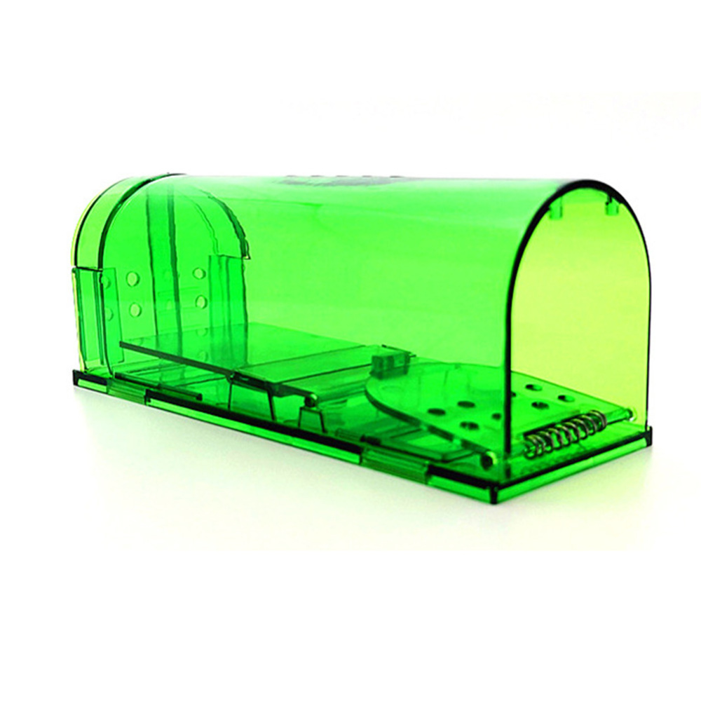 Piège à rats non toxique 1 pièce, piège à souris Transparent et humain, contrôle des rongeurs, appât pour Hamster, piège à souris: Gris foncé