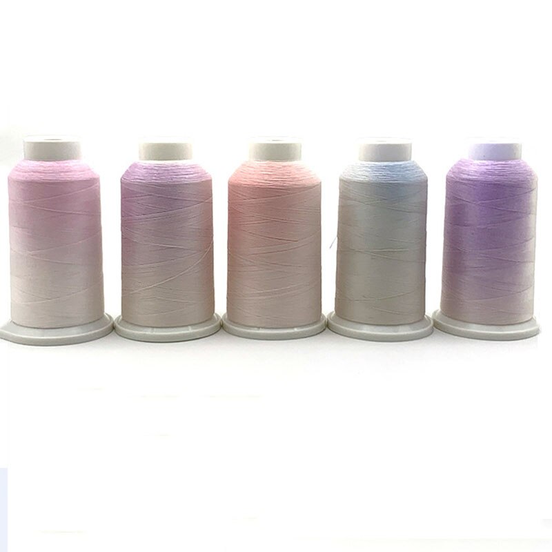 2700 meters Color Changing Sewing Thread Photosensitive UV Yarn 150D/2 UV Color Changing Yarn Spot