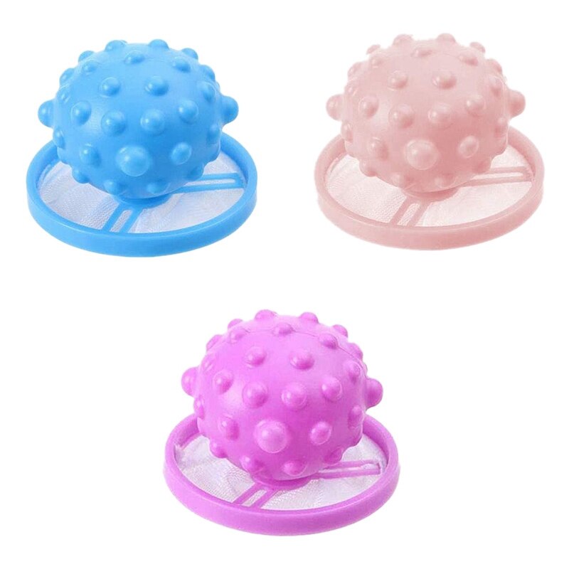 3 Stck Waschmaschine Filter Netz Tasche Haar Entferner Reinigung Schwimm Netz Saug Filter Universal- Artefakt dreifarbig: Ursprünglich Titel