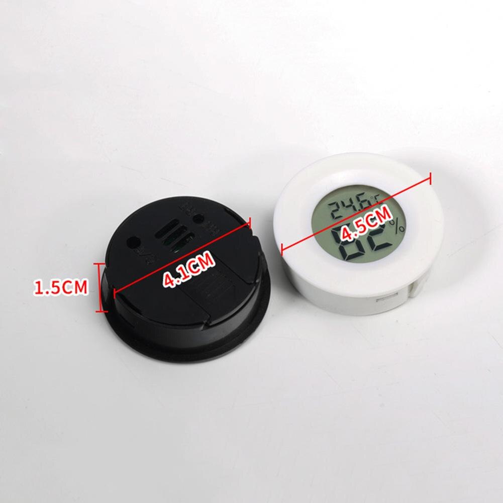 Mini Digital LCD Reptile Thermometer Hygrometer Lizard Amphibian Terrarium Tortoise Temperature Humidity Meter Thermo-Hygrometer