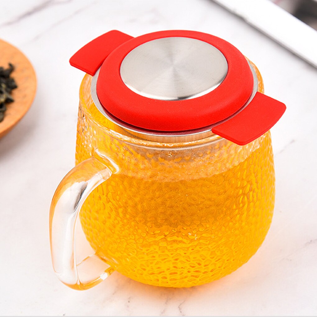 Stainless Steel Tea Strainer Mesh Filter Sifter Reusable Colander Drainer Skimmer Removable Infuser for Coffee Herb Spice