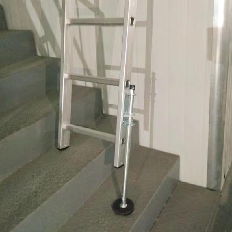Extendable Ladder Stabilizer Legs Adjustable Noslip Rubber Feet Aluminum Ladder Leveler for Home Ladder Accessories