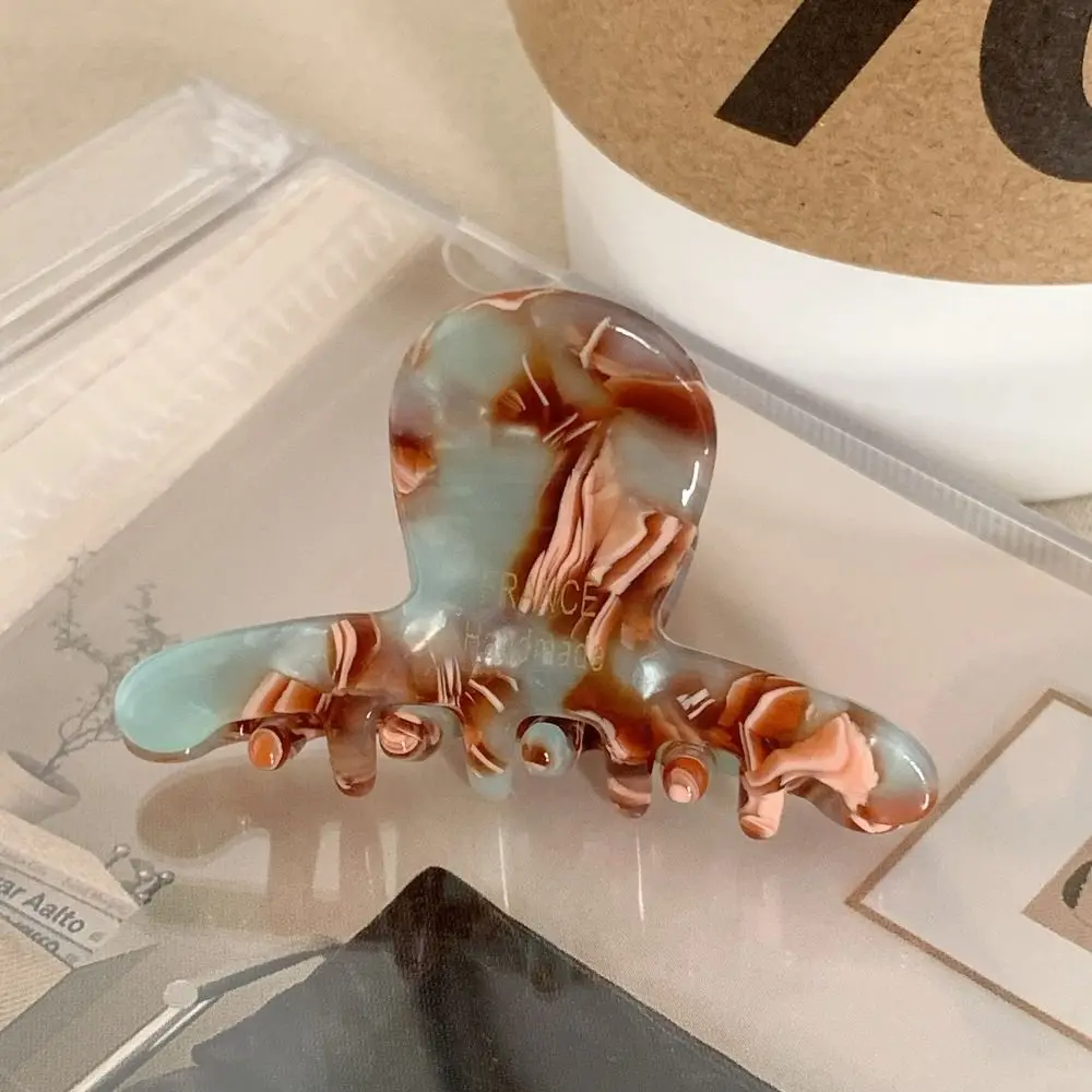 Clip de garra pequeña para mujer y niña, accesorios para el cabello, pasador de acetato, tocado, garra para el cabello