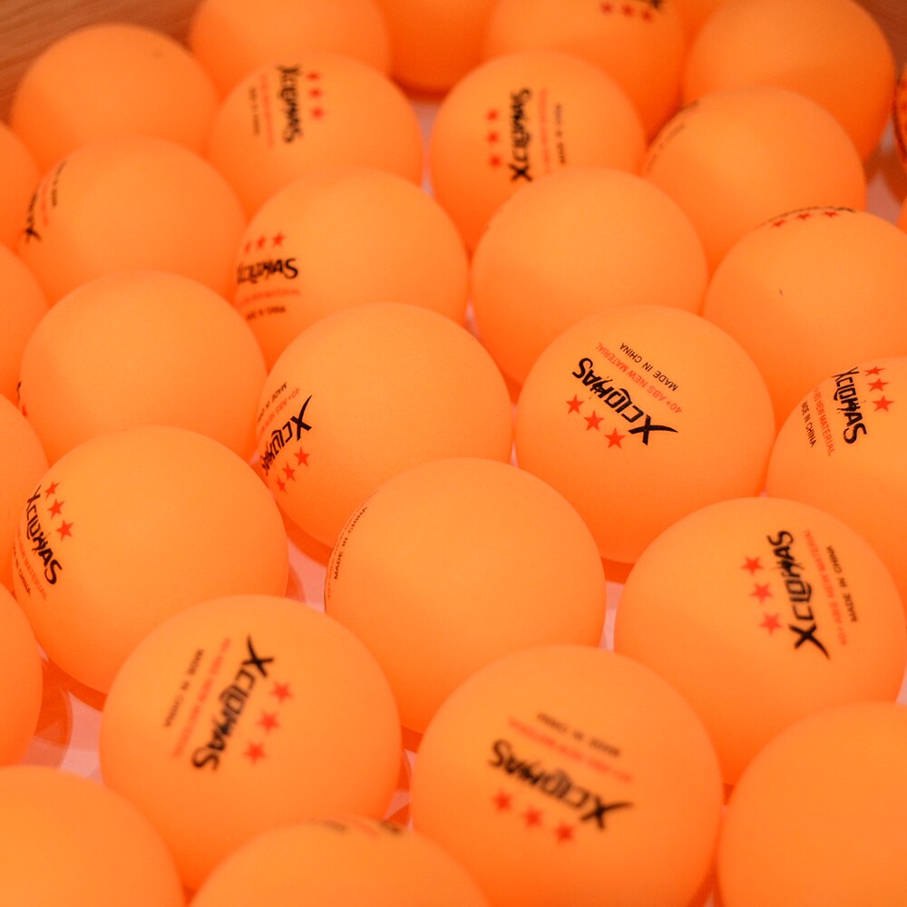 XC LOHAS 3 Star-pelotas de Ping Pong de plástico ABS, Material , 40 + 2,8g, 30 50 100 piezas