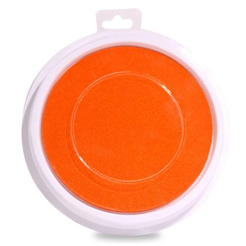 Pintura al dedo dibujo a base de aceite sello de tampón huella digital Scrapbooking niños juguete adecuado para los niños para hacer pintura a mano Juguetes: Naranja