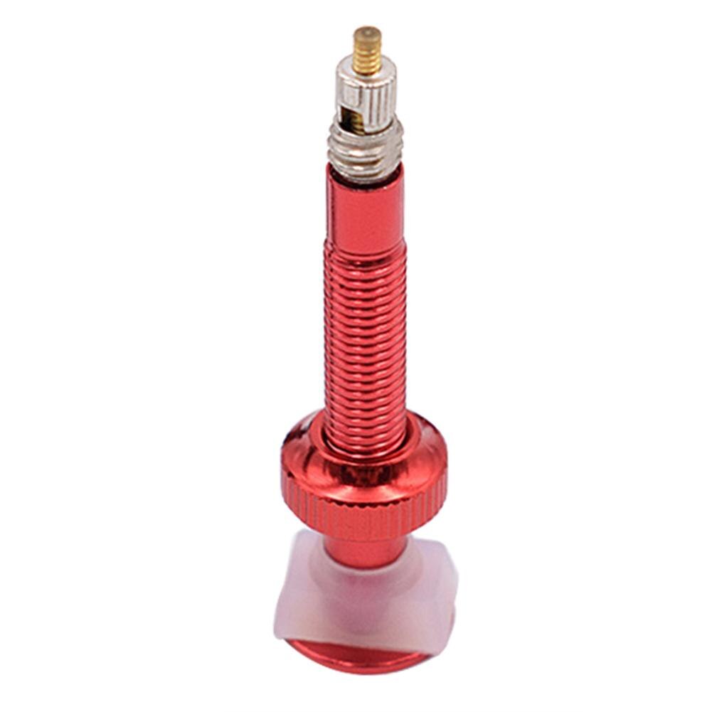 Válvula de neumático sin tubo para bicicleta de montaña, 1 unidad de 40mm, válvula Presta sin tubo, neumático sin cámara para accesorios de bicicleta: Red