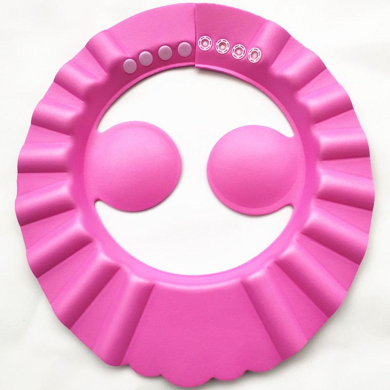 Bouchon de shampooing sûr réglable douche bain protéger doux EVA mousse imperméable chapeau pour bébé lavage cheveux bouclier pour enfant douche