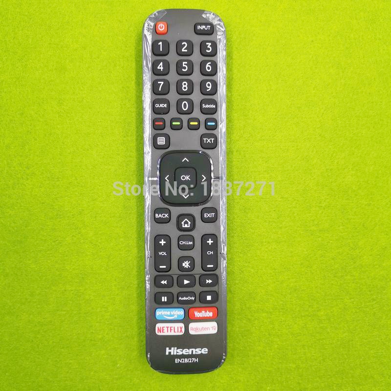 Original fjernkontroll  en2 bi 27h for hisense  h43 be 7000 h43 b 7100 h43 be 7200 h55 b 7500 h65 7300 h50 7300 h50 b 7100 led tv