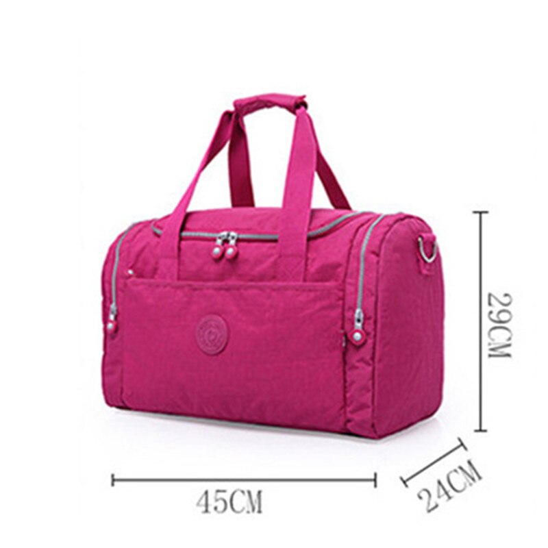 Delle Donne di modo Borse Da Viaggio Grande Capacità del Bagagliaio Impermeabile Duffle Bag Casual Borsoni Grande Week-End Viaggio Turistico Borsa