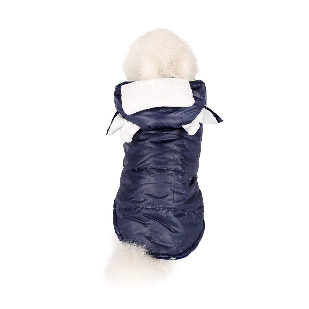 Hond Kat Windjack Winter Warm Jasje Warme Dikke Pet Puppy Hoodie Winter Warme Kleding Apperal