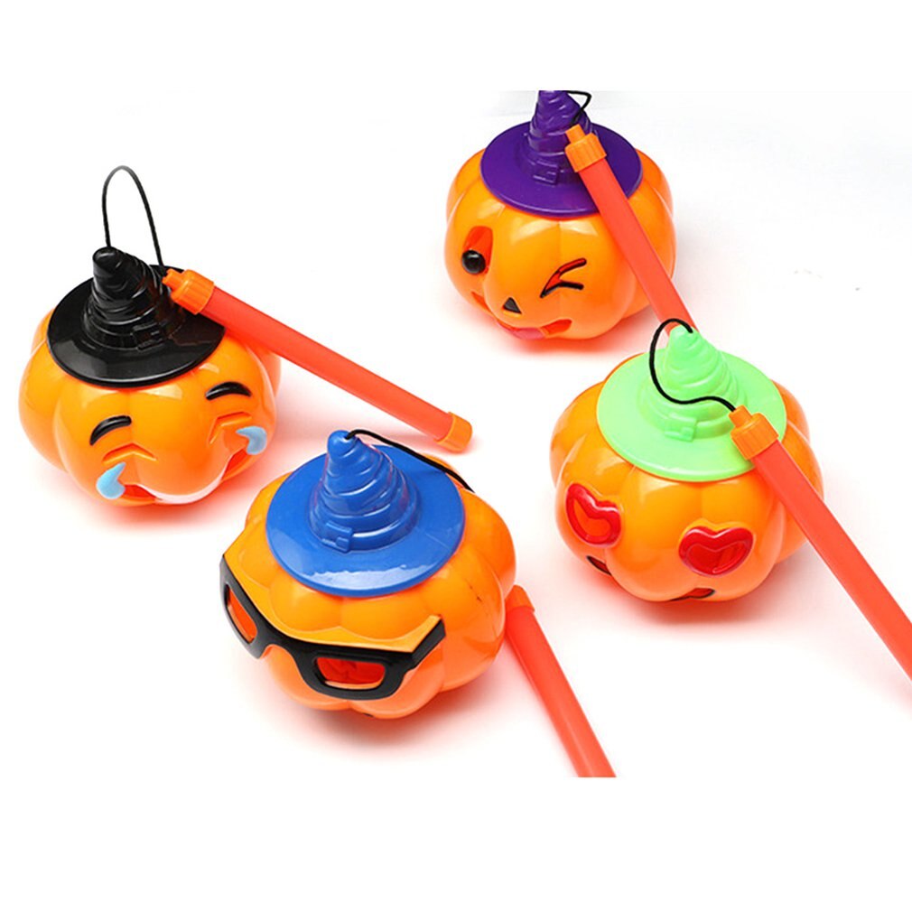 LED Kürbis Lampe Halloween Dekoration Handheld Hängen Musik Kürbis Lichter Laternen freundlicher Halloween Party Dekoration