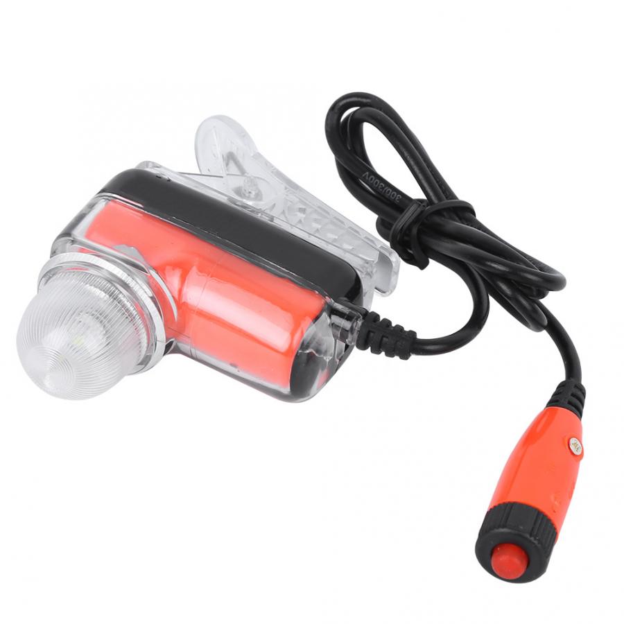 Redningsvest lys bærbar plast lithium batteri redningsvest vest lys lampe tilbehør med led lys chip rednings vest tilbehør