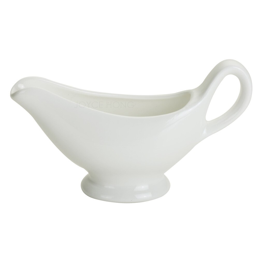 1Pc Bone China Jus Sauzen Boot Jug: B