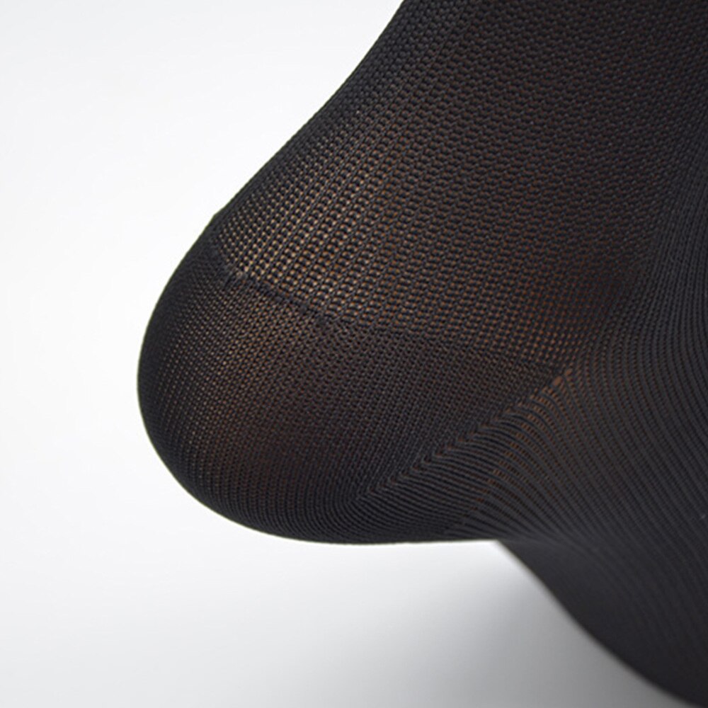 3 Paare Sport Strümpfe Unterstützung Ärmeln Elastische Lange Socken Atmungsaktive Universal- Sport Socken (Größen/M Schwarz)