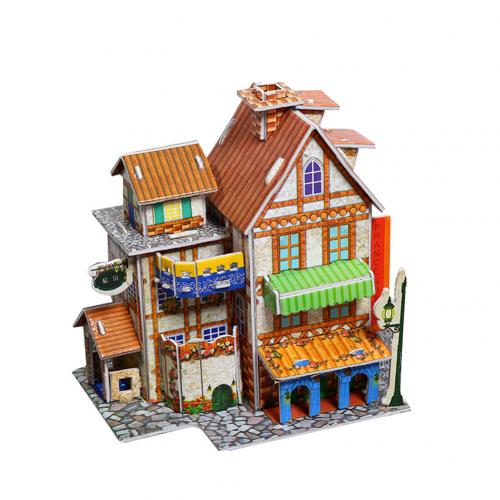 3D Papier Board Puzzel Bouw Monteren Vroeg Leren Speelgoed Kinderen Verf Educatief Speelgoed Voor Kinderen verjaardagscadeautjes