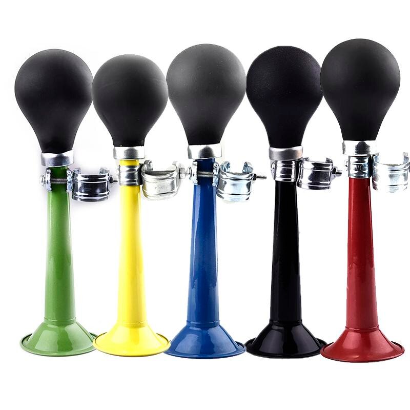 Ikke-elektronisk trompet cykelhorn vintage retro bugle hooter lufthorn cykel hooter stor cykel alarm army luft horn klokker