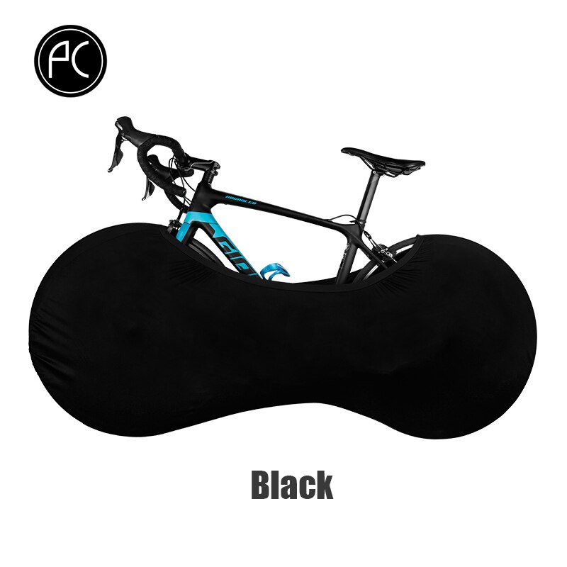 PCycling Bicycle Protect Bag Waterproof Road Bike MTB Bag Cycling Accessories Fiber Non-slip Bag: black