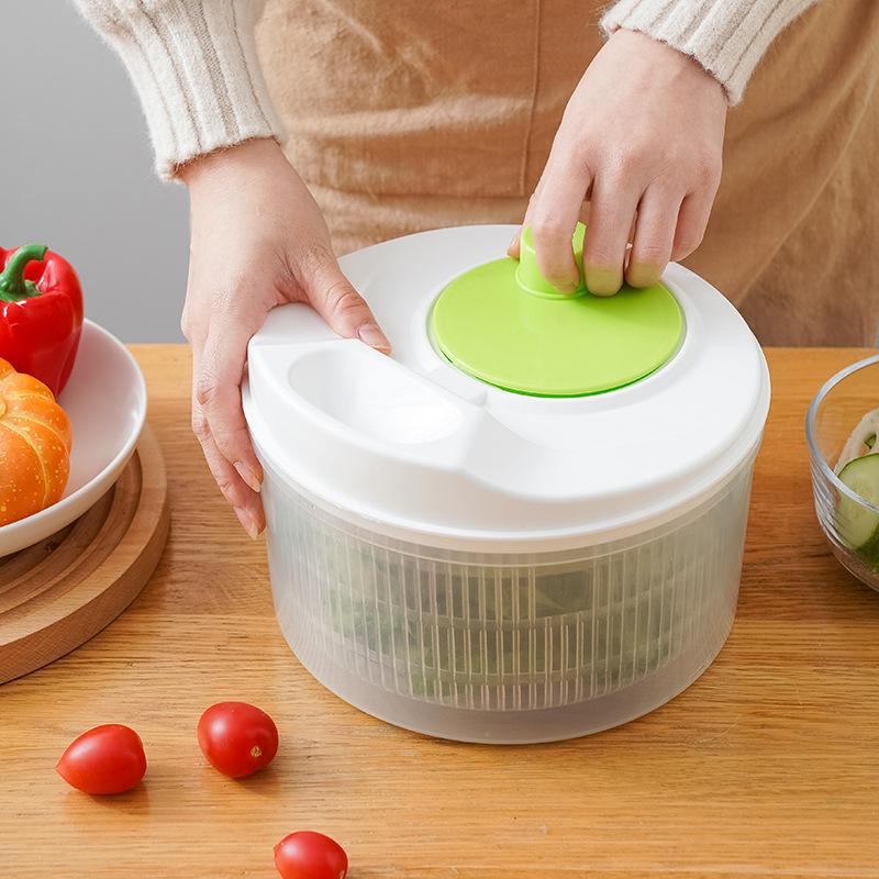 Spinner para ensalada, lechuga verde, lavadora secadora, escurridor, colador para verduras, para lavar y secar, herramientas de cocina
