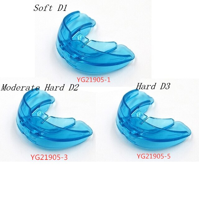 3 stufen Kieferorthopädische Hosenträger Zahnspangen Instanted Silikon Zähne Ausrichtung Trainer Zähne Halter Mundschutz Hosenträger Zahn Tablett: 3Stck einstellen-Blau