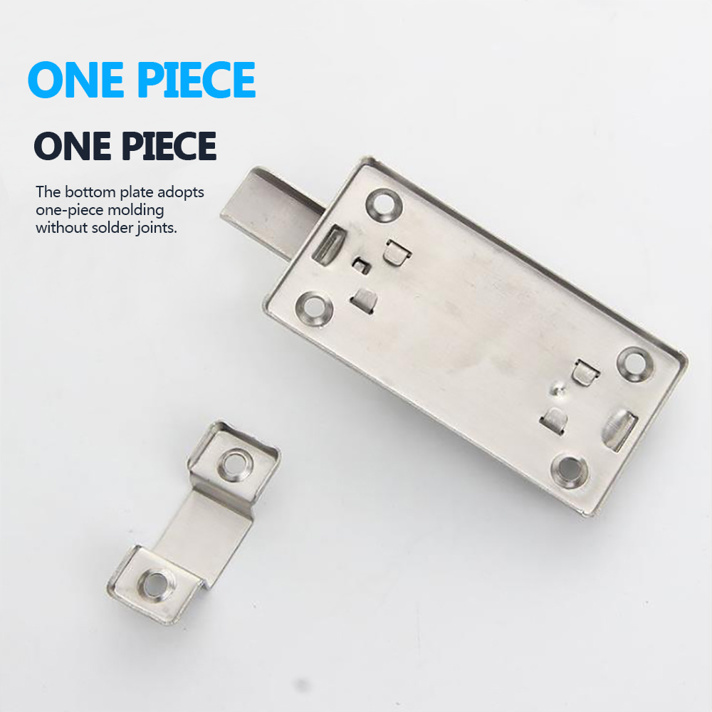 2/3/4inch Stainless Steel Door Latch Barrel Bolt Latch Hasp Stapler Gate Lock Safety Easy To Install for Bathroom Washroom