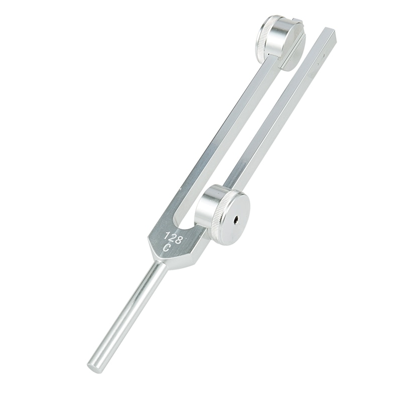 Lot de 3 pièces aluminium sensoriel diapason C 128 256 512