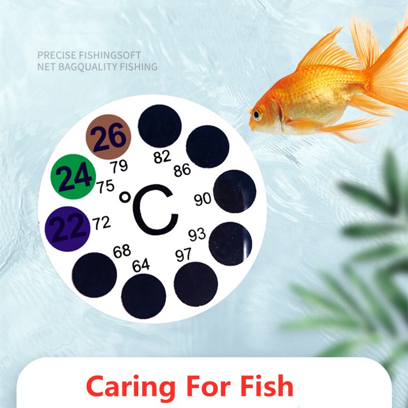 1/3/5PCs Stick-on Digital Aquarium Fish Tank Fridge Thermometer Sticker Measurement Stickers Temperature Control Tools Products