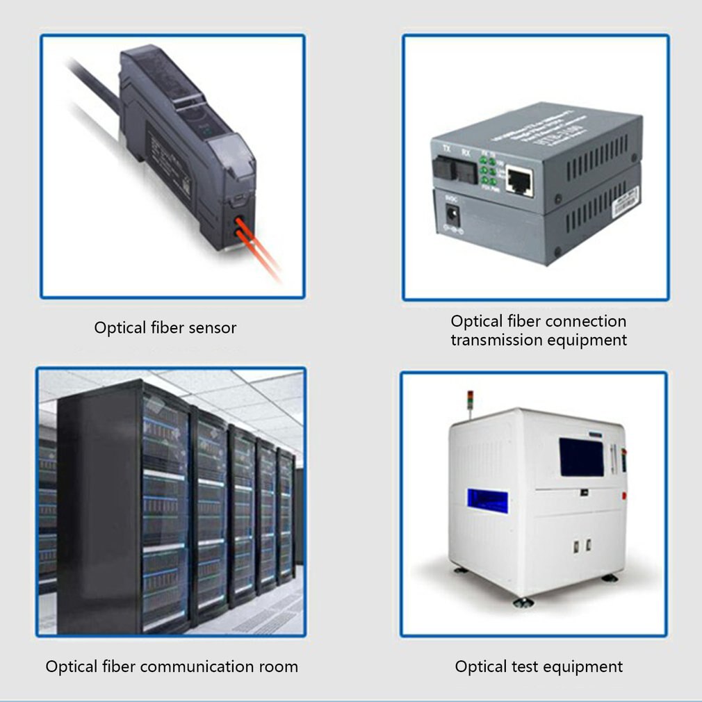 SC/UPC Singlemode Fiber Optic Circulator SC Loopback Module Optical Fiber Connector Low Insertion Loss Strong Stability