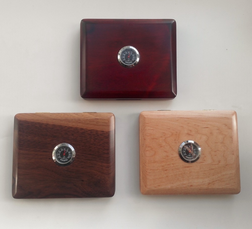 Houten Saxofoon Klarinet Riet Case 5 stks Reed Houden Met Hygroneter