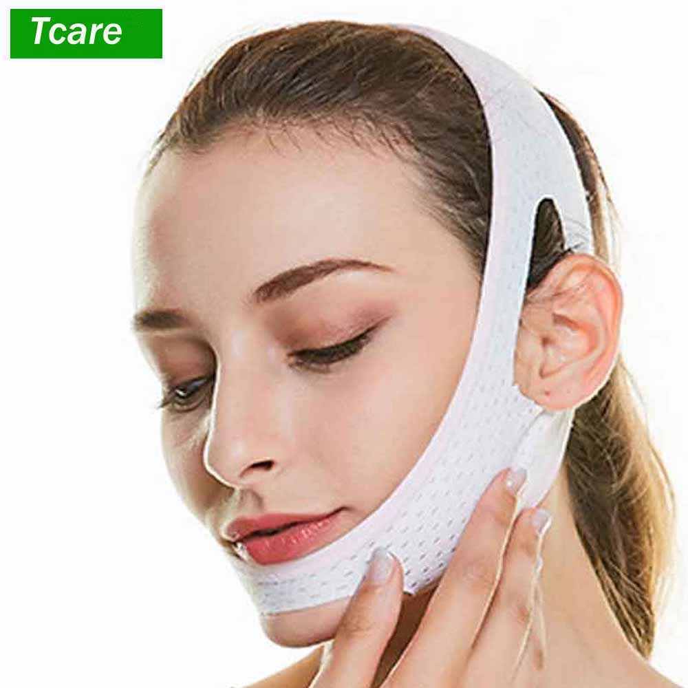 1Pcs Chin Cheek Slim Lift Up Anti Wrinkle Mask Ultra-thin V Face Line Belt Strap Band Chin Cheek Slim Lift Up Anti Wrinkle Mask