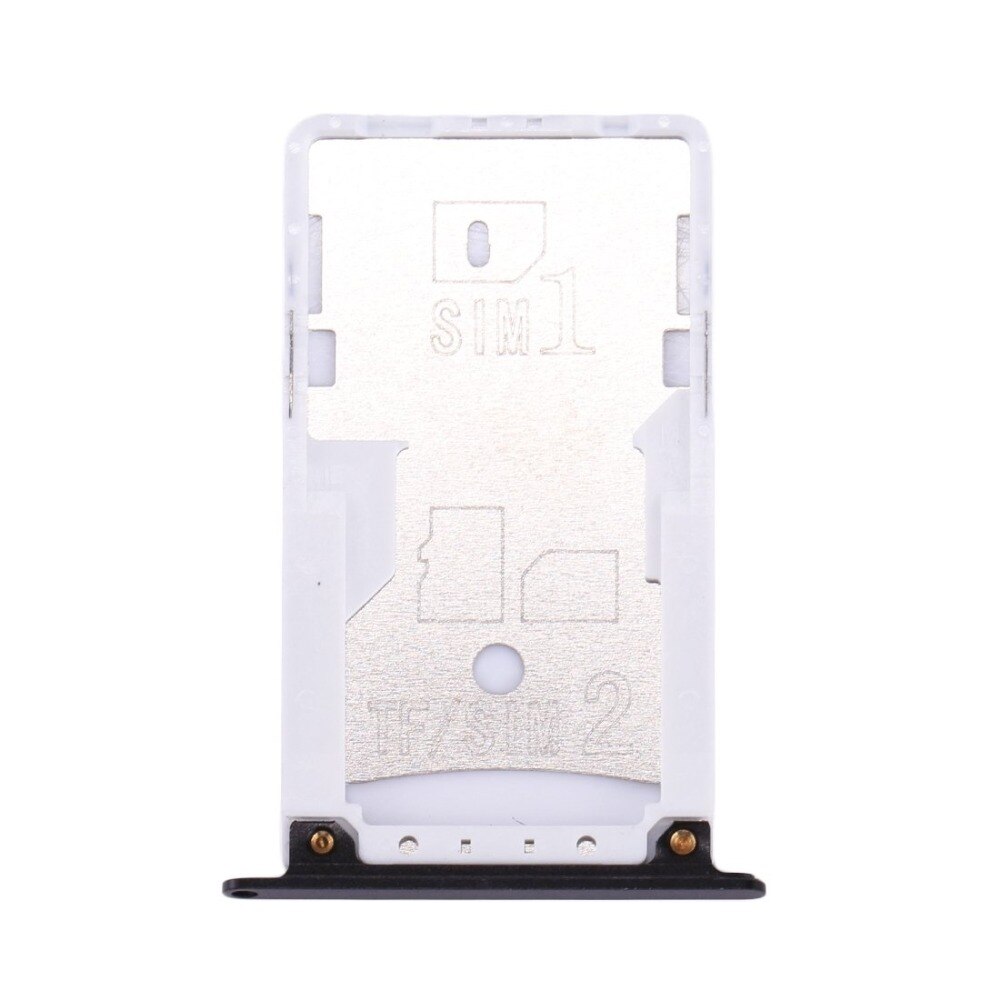 Nova bandeja de cartão sim para xiaomi redmi nota 4 4x micro sim sd slot para cartão titular adaptador parte substituição