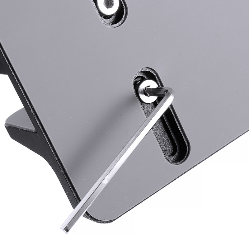 Für macbook kühllagerhalterung 1pc schreibtisch vertikaler laptopständerhalter notebook aluminium verstellbare unterstützung