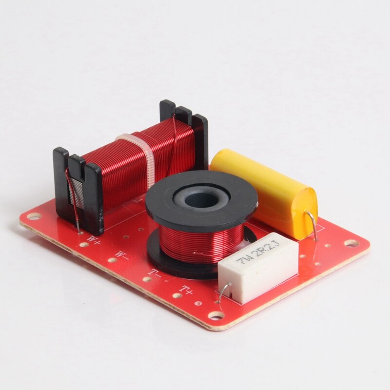 2 pcs speaker crossover 2 way high-low 8 ohm frequency divider 130w &amp; 200w