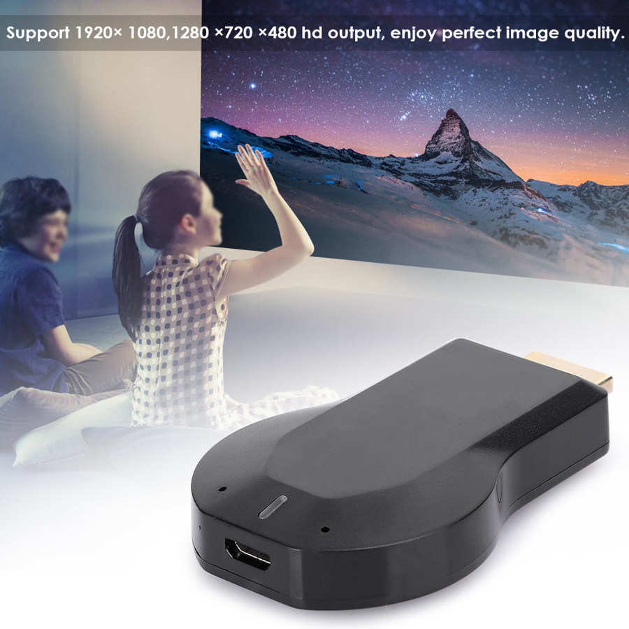 M100 2.4g/5g 4k trådløs dlna airplay hdmi tv stick wifi display dongle modtager ios android pc hdmi skærm spejling adapter