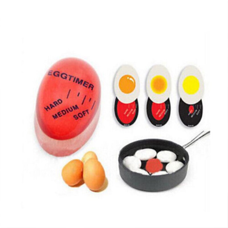1PC Egg Timer Perfect Color Changing Egg Boiled Kitchen Gadgets Egg Cooking Tools Breakfast Timer Tool Eco-Friendly