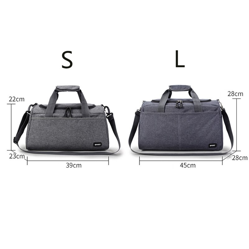 Bolso de viaje de nailon para mujer y hombre, Maleta de viaje, bolso de mano para hombre, bolso de mano de gran capacidad para gimnasio, deporte, bolsa para la noche