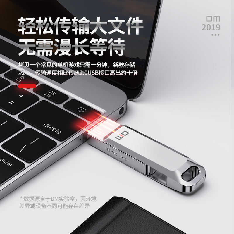 Dm Usb C Type C USB3.0 Flash Drive PD168 32Gb 64G 128G 256G Voor Andriods Smartphone memory Mini Usb Stick