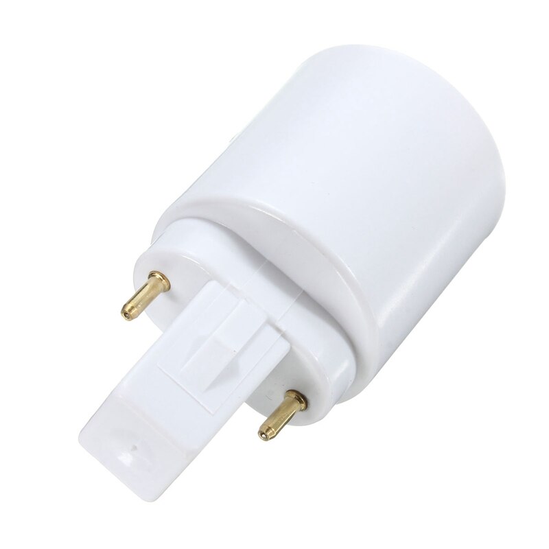 2pcs G23 To E27 Base Socket CFL LED Halogen Light Bulb 110-240V Lamp Adapter Holder Converter