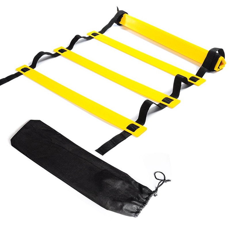 Escalera de saltos de velocidad de agilidad para fútbol, escalera de velocidad para entrenamiento al aire libre, 3M 4M 6M