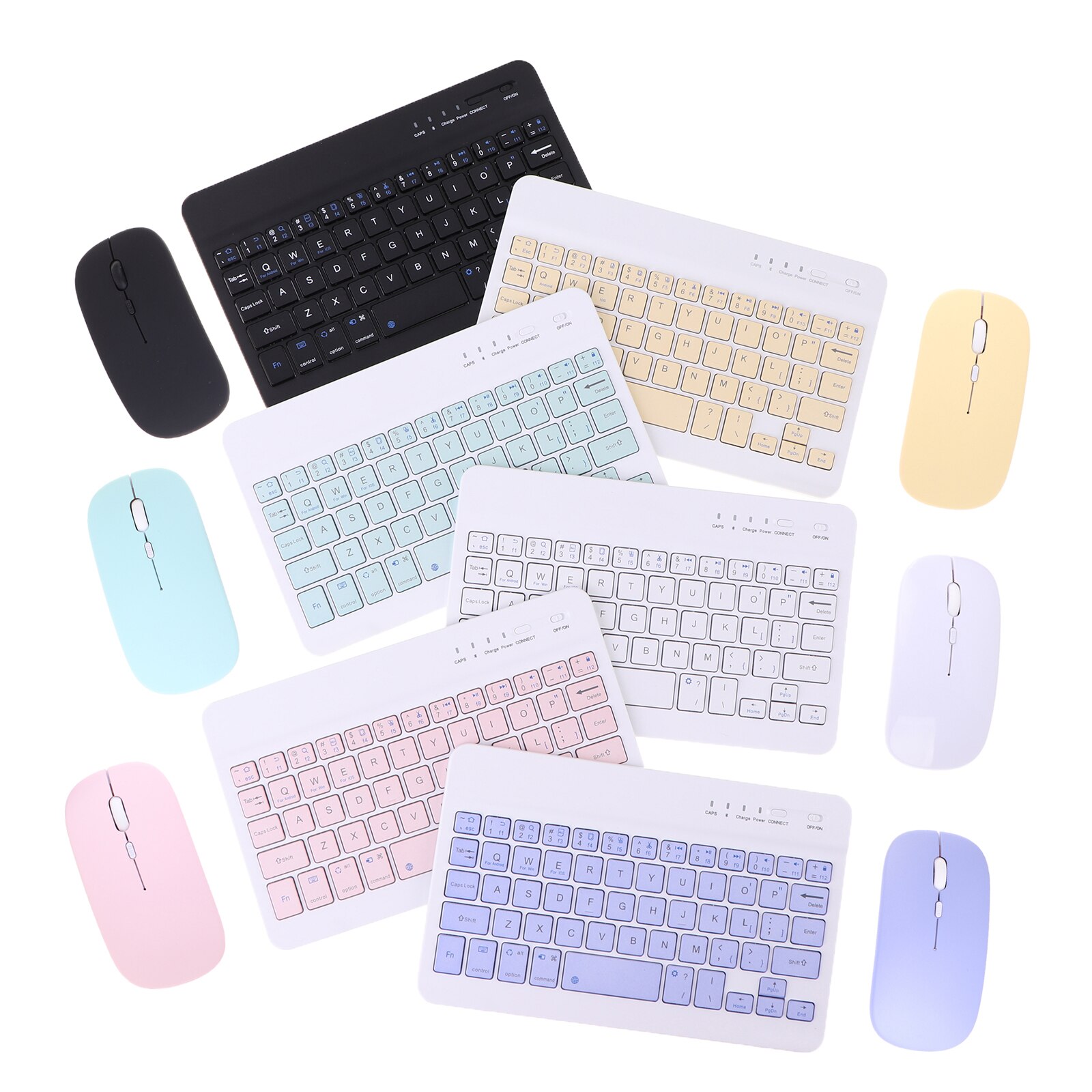 Tablet Wireless Keyboard For iPad Pro 11 12.9 10.5 Teclado, Bluetooth-compatible Keyboard Mouse For iPad 8th 7th Air 4 3 2