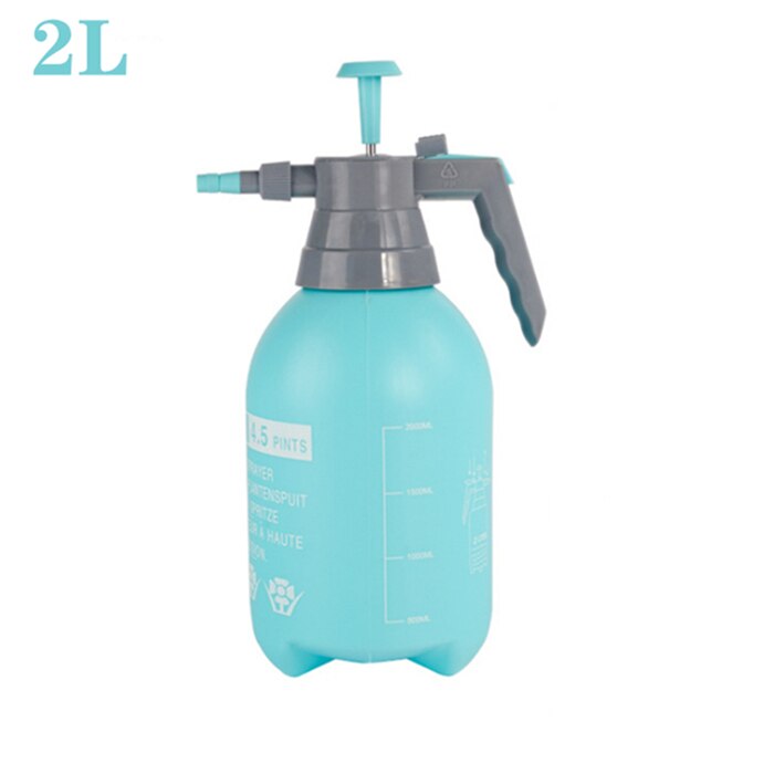 Sprayer Hand Air Pressure Trigger Sprayer Bottle Adjustable Disinfection Sprayers Air Compressor Pump Spray Bottle Watering Can: 2L Blue