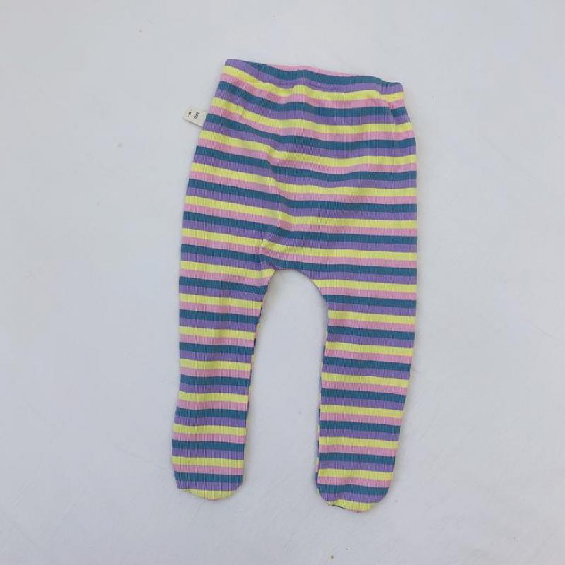 Del bambino Delle Ragazze A Strisce Calzamaglie Dei Bambini del Cotone Calza bambino ragazzo A Righe per Bambini Collant per Bambini Pantaloni