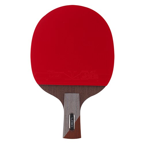 LOKI 5 Sterne Professionelle Wenge Kohlenstoff Tischtennis Schläger Kohlenstoff Rohr Technik Tischtennis Schläger Wettbewerb Klingeln Pong Paddel mit Tasche: kurz handhaben