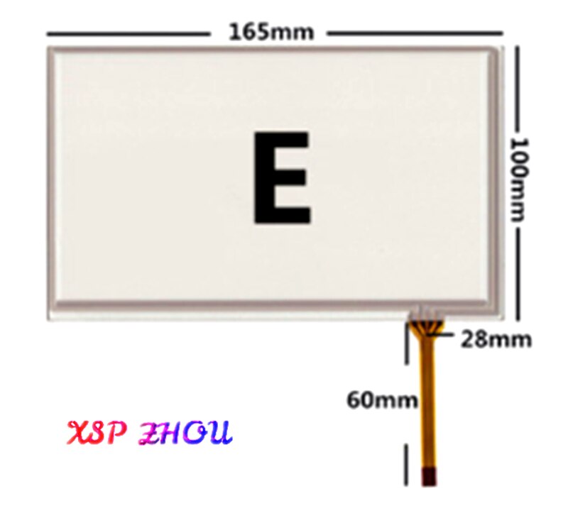 Original AT070TN90 V.1 AT070TN90 V.X 20000938-00 20000938-30 7 inch LCD touch screen: E touch