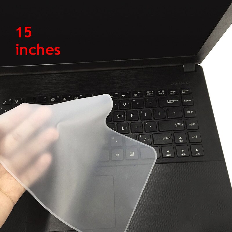 Clear Protector Cover Universele Laptop Siliconen Toetsenbord Skin Voor 14/15 "Yo: 08 15inches
